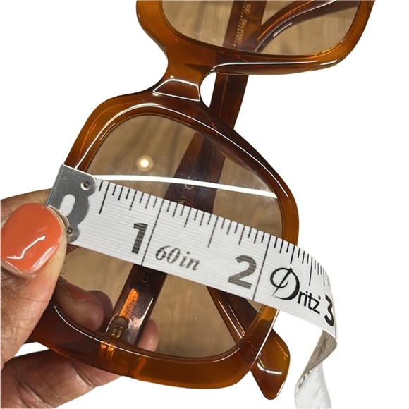 GUCCI Oversized Tortoiseshell Print Design Swarovski Logo Sunglasses - Picture 6 of 9